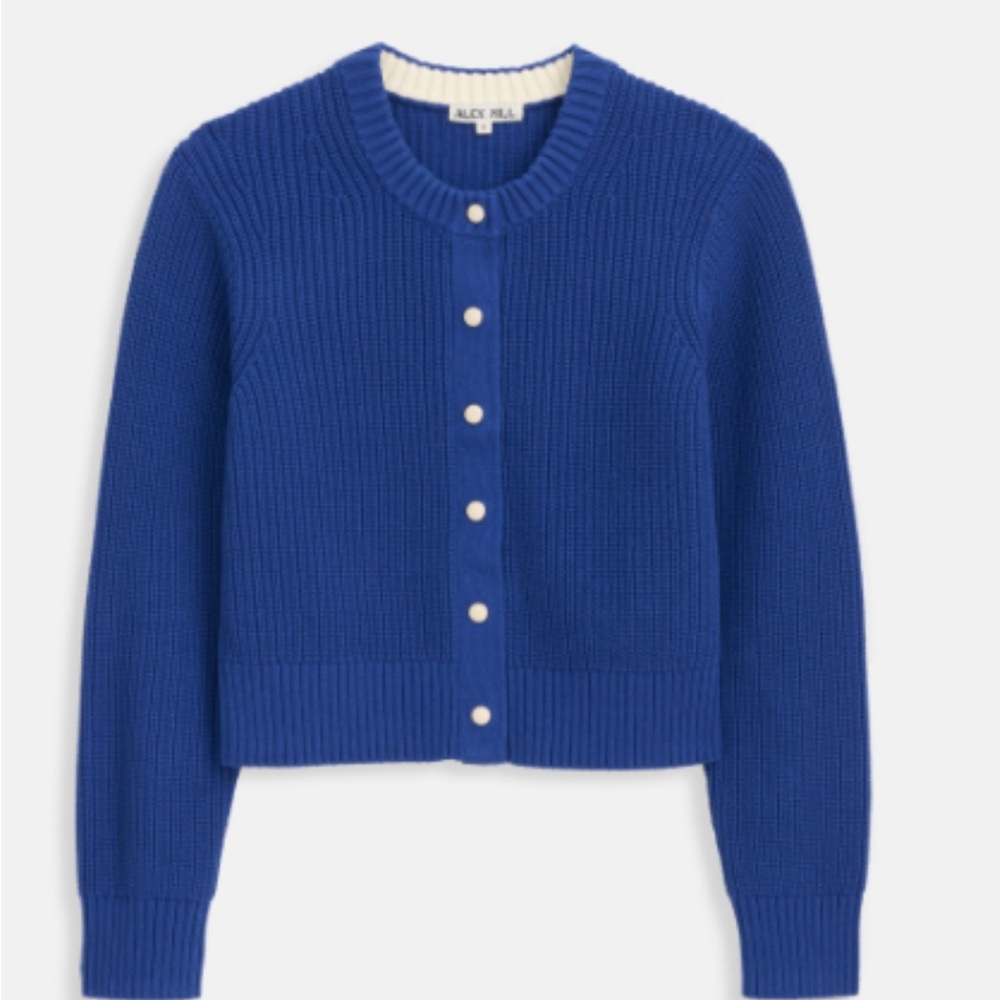 Alex Mill Royal Blue Greene St Cardigan